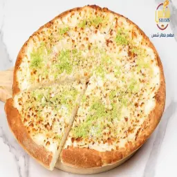 بيتزا عش البلبل قشطة
